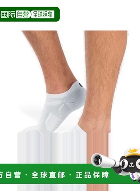 自营欧洲直邮ON昂跑 PERFORMANCE男士白色/象牙白再生锦纶短筒运