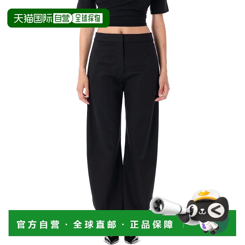 香港直邮alaia 女士 羊毛花瓣裤子 AA9P0253T615B