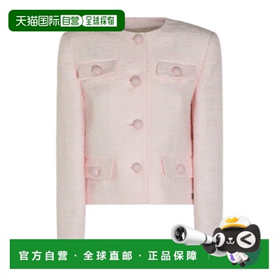 1h可退 香港直邮VALENTINO 女士西服 BCE615A9938W AW2026 粉红色