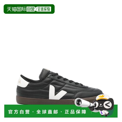 香港直邮Veja 男士 黑色绑带徽标鞋 FU2020707 舒适时尚