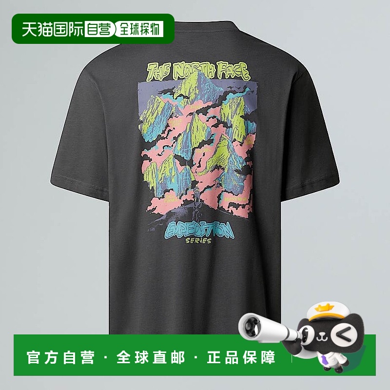自营欧洲直邮北面 Expedition Celebration 男女通用加大版T恤 TH