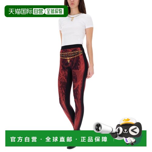 香港直邮MARINE SERRE 女士休闲裤 WPA043ACJER0085RD11 AW2025