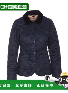 香港直邮Barbour 女士夹克 LQU1012NY71 CO 蓝色 DEVERON POLARQU