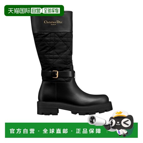 香港直邮Dior 徽标踝带短筒靴 DIO27B8Z 【付后1h可退】