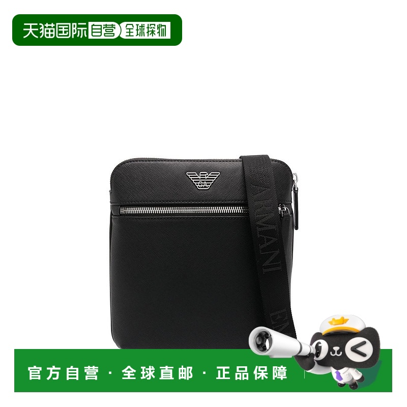 香港直邮Emporio Armani 安普里奥 阿玛尼 男士 徽标单肩包 Y4M18