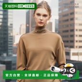 香港直邮Burberry 8095115FLAX博柏利 高领毛衣 巴宝莉 女士