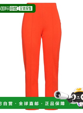 1h可退 香港直邮Sportmax 斯宝麦斯 女士 休闲长裤 orange橙色 舒