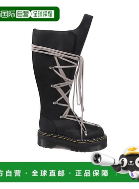 香港直邮Rick Owens 圆头长筒靴 DW02E6811109