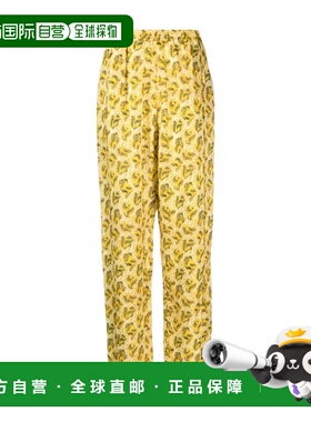香港直邮Isabel Marant 图案休闲裤 PA0131FAA3J09I直筒印花