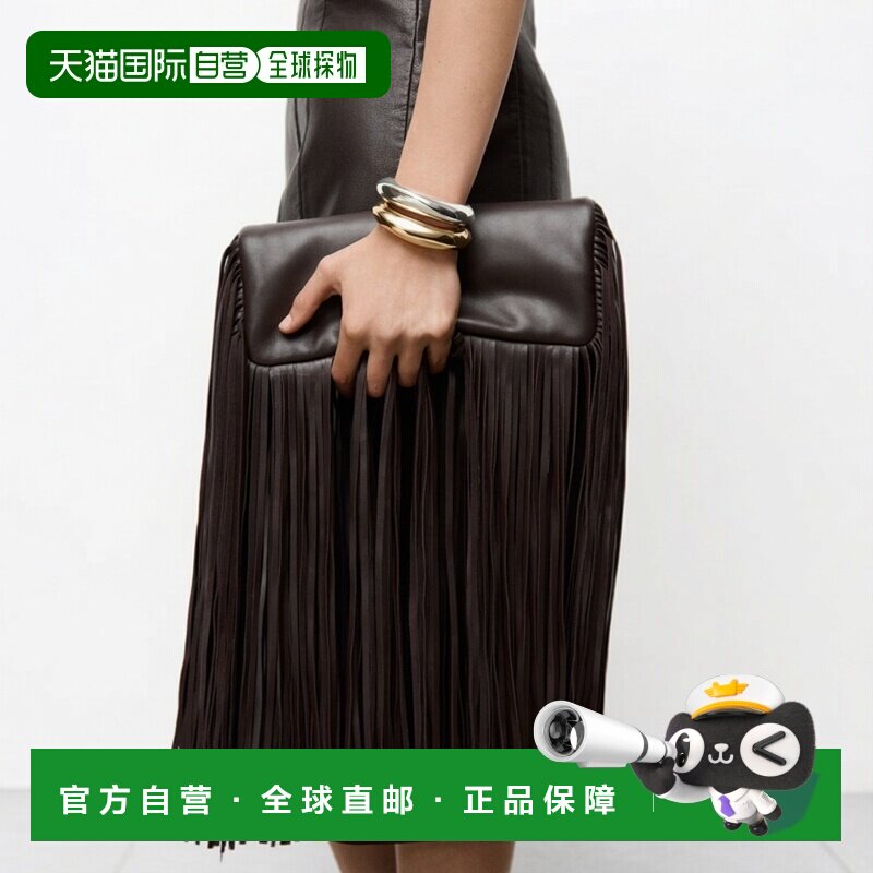 自营欧洲直邮Mango芒果 女士金色一套两只手镯硬质配饰