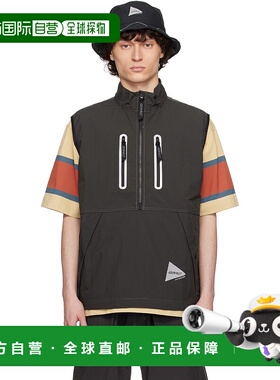 1h可退 香港直邮And Wander 男士 灰色 Gramicci 联名 Brushed Ny