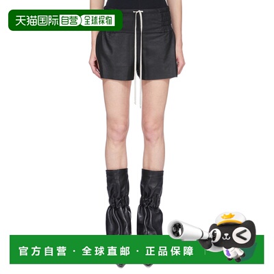 1h可退 香港直邮RICK OWENS 女士短裤 RP01F6305LBF09 SS2026 黑