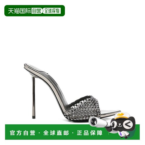 香港直邮LE SILLA 女士凉鞋 6618E100BXPPST922 AW2026 银色高跟