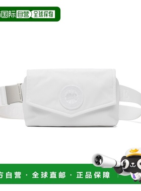 1h可退 香港直邮Canada Goose 加拿大鹅 男士 白色迷你 Waist Pac