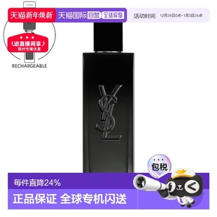 100ml正品 欧洲直邮圣罗兰不羁男士 浓香水持久留香木质喷雾40ml
