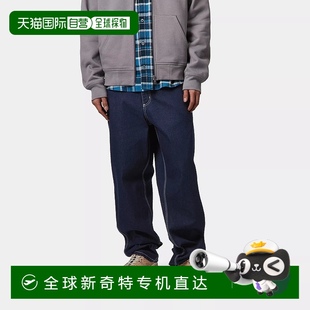 牛仔 欧洲直邮Carhartt Wip 男士 水洗蓝棉休闲裤