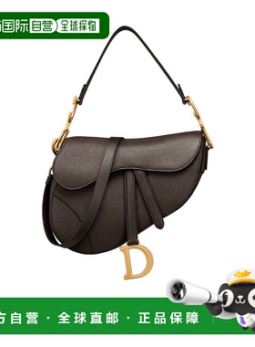 香港直邮Dior 带肩带的马鞍包 M0455CBAA斜挎包单肩包