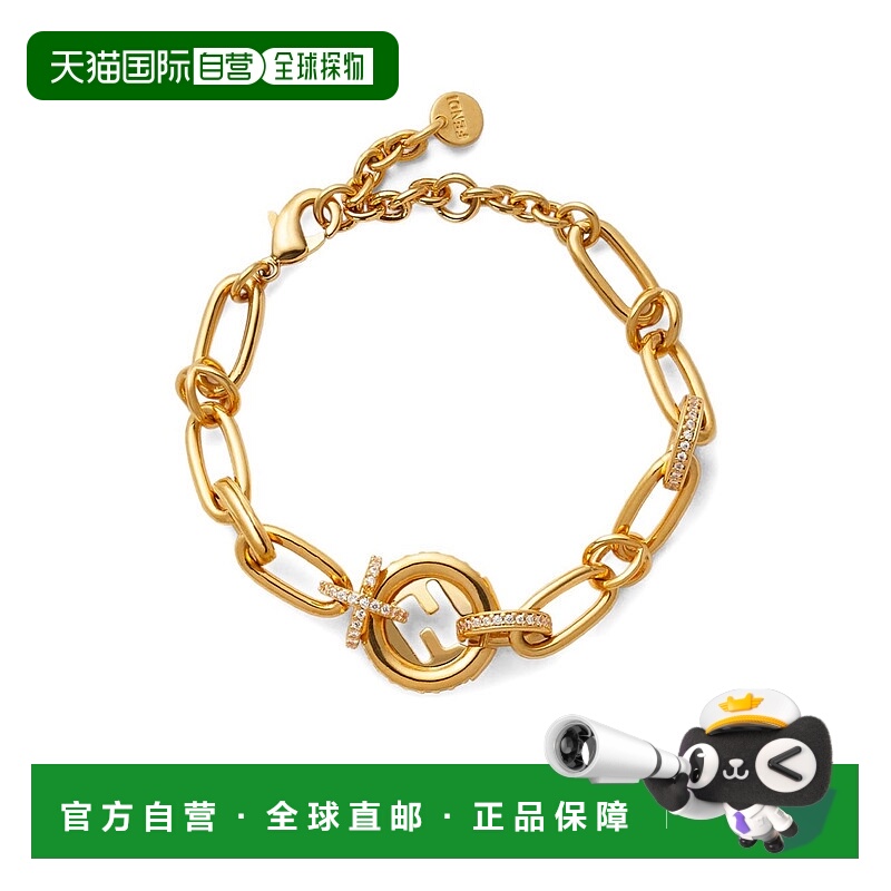 1h可退 香港直邮Fendi 芬迪 女士 EVERROUND FENDI 手链 8AL086AT