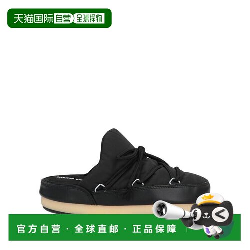 香港直邮moon boot 月亮靴 女士 Mules 木屐 black黑色 舒适时尚