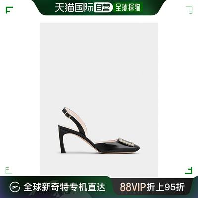 欧洲直邮rogervivier（罗杰 维维亚）女士漆皮鞋面，方头