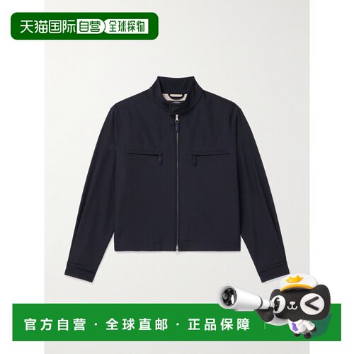 Dunhill 登喜路 男士 Tech-Wool 斜纹布宽身束腰【付后1h可退】