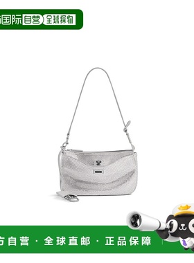 欧洲直邮BALENCIAGA（2025 年新品）女式 Rodeo 烟灰色斜挎包