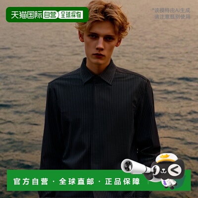 香港直邮Saint Laurent 条纹衬衫 793321Y1J14男装