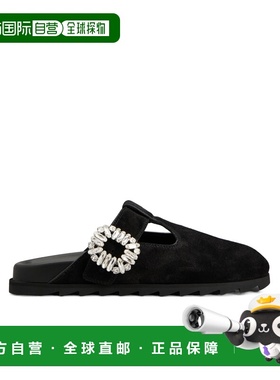 香港直邮Roger Vivier Slidy Viv 穆勒鞋厚底牛皮 RVW62542100HG0