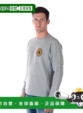 香港直邮Versace 徽标印花卫衣 V800687SVJ00358GRIGIO长袖范思哲