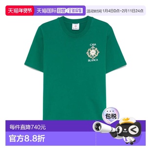 1h可退 香港直邮Casablanca 男士 CHAMPIONSHIP DIAMOND T恤 MPF2