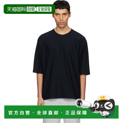 香港直邮Homme Plisse Issey Miyake 男士 黑色 Release-T Basic