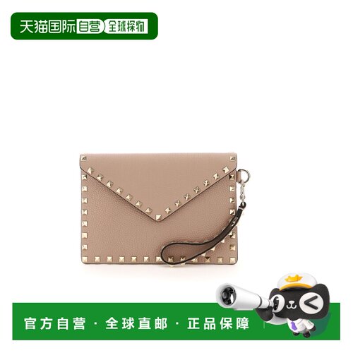 【99新未使用】香港直邮Valentino 徽标手拿包 WW【付后1h可退】