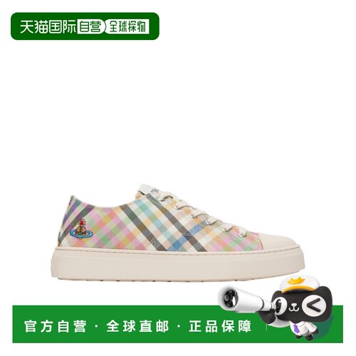 1h可退 Vivienne Westwood 低帮系带运动鞋 75020063MW018X男鞋