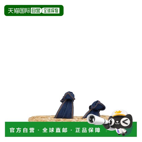 自营 ZIMMERMANN 女士 Carousel 牛仔布凉拖 7867FS26A