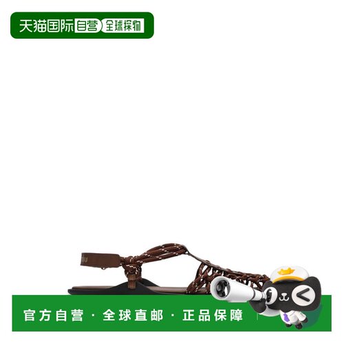 1h可退 香港直邮MIU MIU 女士凉鞋 5X615E0053ZMLF0L18 SS2026 棕