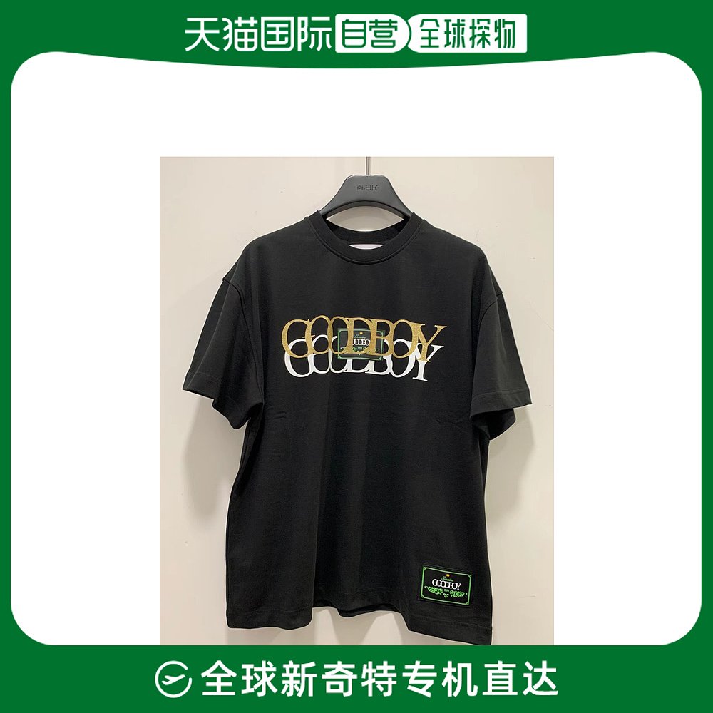 香港直邮XOXOGOODBOY印花图案短袖T恤 GBT22BLACK-封面
