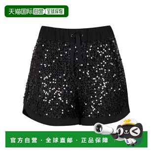 1h可退 香港直邮Herno 女士 黑色短裤 PT000121D12705 black黑色
