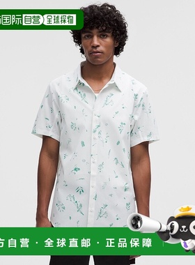 自营1h可退 欧洲直邮LULULEMON露露乐檬 Airing Easy 短袖衬衫