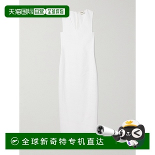 香港直邮KHAITE Avery 1h可退 女士 5515191 棉质府绸长款 连衣裙