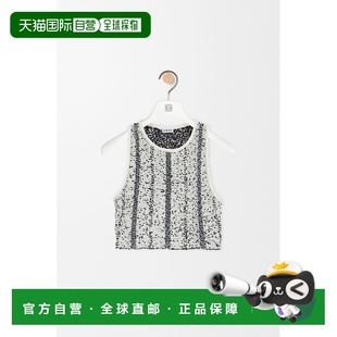 黑色羊毛logo字母图案 女士白色 自营1h可退 欧洲直邮Loewe罗意威