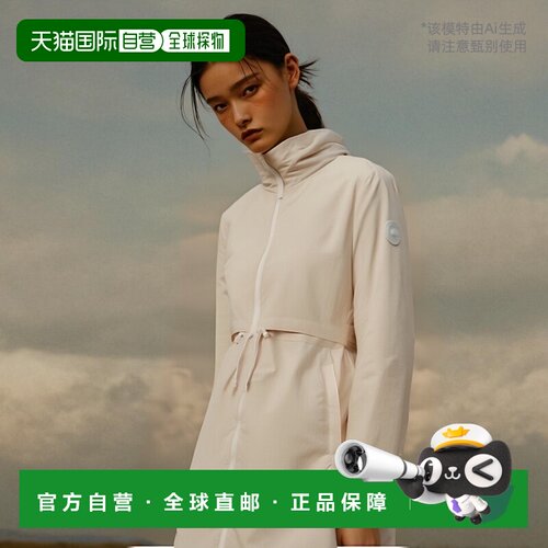 香港直邮Canada Goose 连帽长袖风衣 2442WW