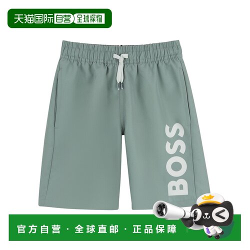 香港直邮BOSS 波士 男童 COSTUME DA BAGNO 泳装童装 J53171K64U