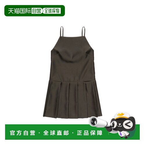 香港直邮Acne Studios 艾克妮 女士 Abito plissettato 短款连衣