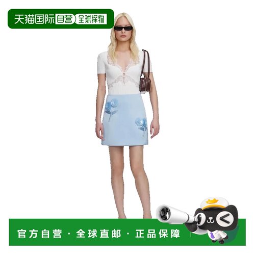 美国直邮Self-Portrait3d女士迷你裙半身裙包臀裙 【付后1h可退】