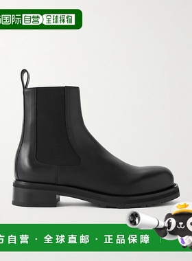 1h可退 香港直邮The Row 男士 涂油革切尔西靴 F2111L609