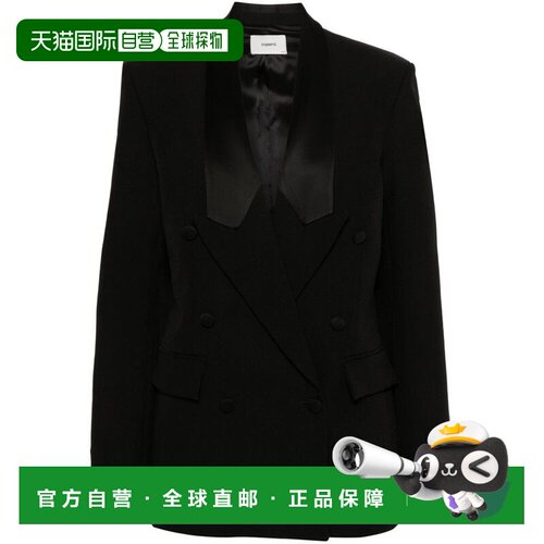 香港直邮COPERNI 女士西服 COPV58138BLACK SS202【付后1h可退】