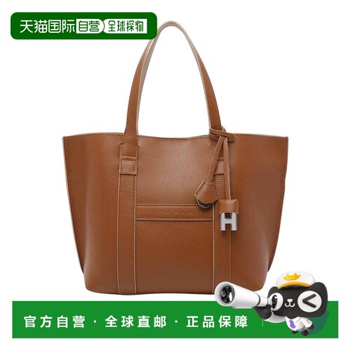 香港直邮Hogan 女士 SCRIPT 小号购物包 KBW01WA0200UZU7E23BROWN