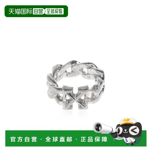 1h可退 香港直邮OFF-WHITE 男士戒指 OMOC07DC99MET0017200 SS202