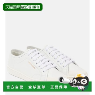 圣罗兰 Laurent 女士 Gym 1h可退 皮质运动鞋 香港直邮Saint
