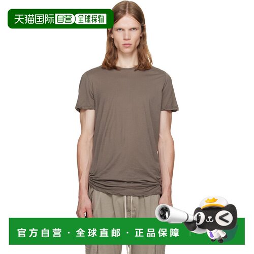 香港直邮rick owens 瑞克 欧文斯 DRKSHDW 男士 灰褐色 Tower Lev